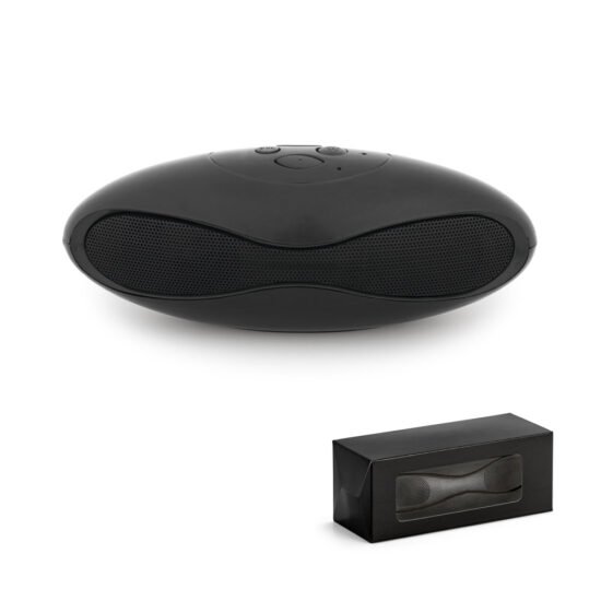 57340_set EUCLIDEAN. Caixa de som em ABS com microfone e autonomia de 3h