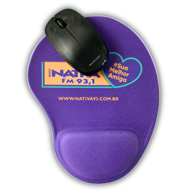 MOUSEPAD ERGONÔMICO PERSONALIZADO